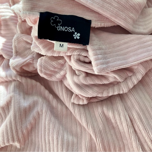 Unosa pink ruffle cottage core dress - Picture 8 of 8